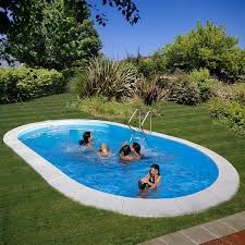 Piscina MOOREA ovalada 700x320x150