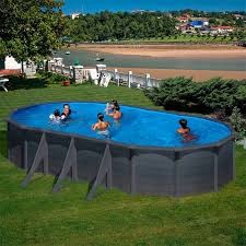 Piscina GRANADA ovalada 610x375x132
