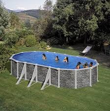 Piscina CÓRCEGA ovalada 730x375x132