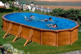 Piscina PACIFIC ovalada 610X375X120