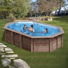 Piscina BAMBÚ ovalada 535x335x130