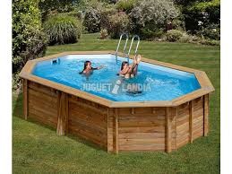 Piscina CANNELLE ovalada 551X351X119