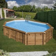 Piscina CAMOMILLE  ovalada 620x395x127