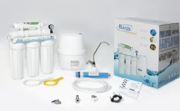 Ósmosis inversa modelo Basic 5 etapas sin bomba